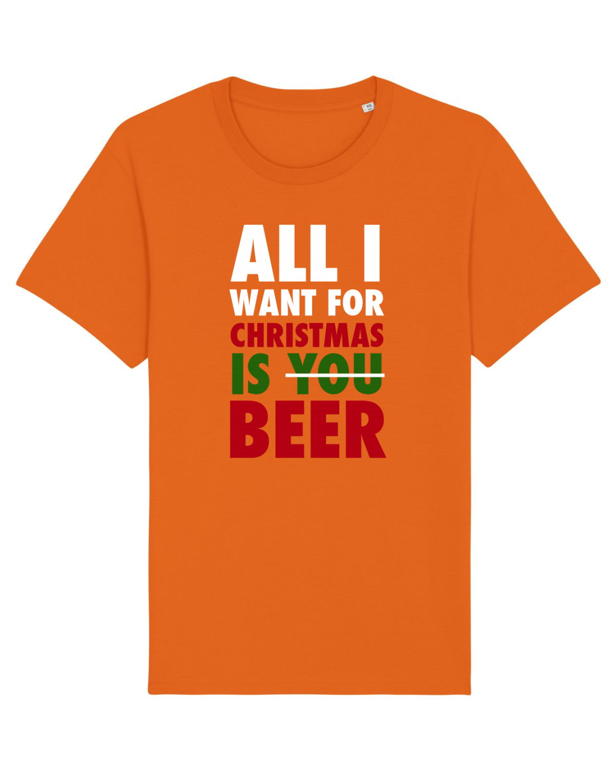 Tricou mânecă scurtă Unisex Rocker Bright Orange