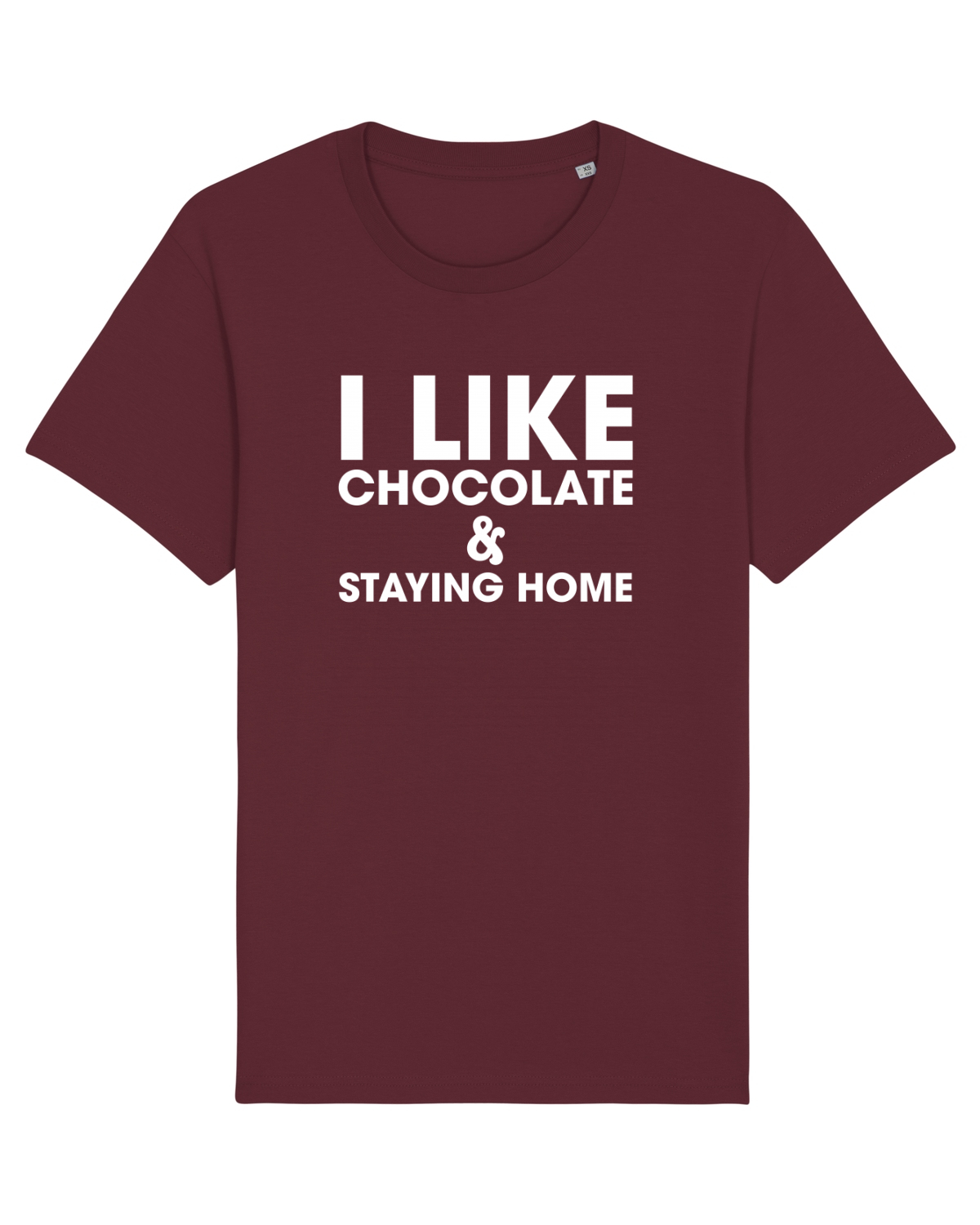 Tricou mânecă scurtă Unisex Rocker Burgundy