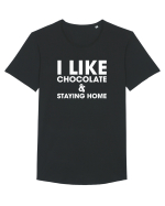 CHOCOLATE Tricou mânecă scurtă guler larg Bărbat Skater