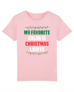 CHRISTMAS LIGHTS Tricou mânecă scurtă  Copii Mini Creator