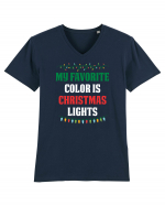 CHRISTMAS LIGHTS Tricou mânecă scurtă guler V Bărbat Presenter