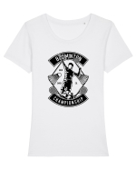 Badminton Black Tricou mânecă scurtă guler larg fitted Damă Expresser