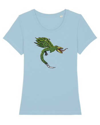 MUTANT DRAGON GREEN Sky Blue
