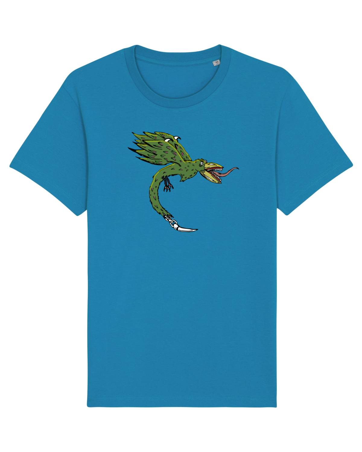 Tricou mânecă scurtă Unisex Rocker Azur