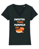 PUMPKIN PIE Tricou mânecă scurtă guler V Damă Evoker