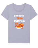 PUMPKIN PIE Tricou mânecă scurtă guler larg fitted Damă Expresser