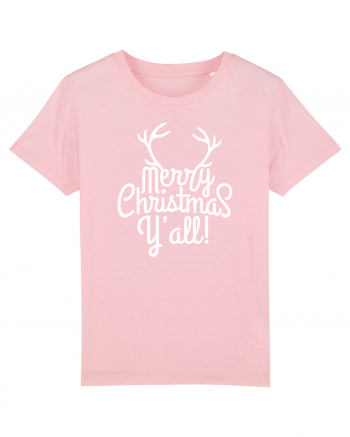 MERRY CHRISTMAS Cotton Pink