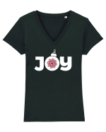 CHRISTMAS Tricou mânecă scurtă guler V Damă Evoker
