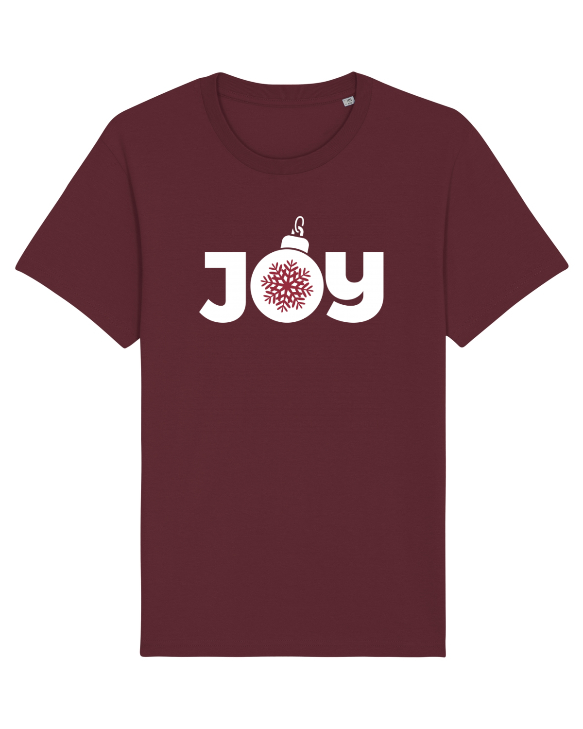 Tricou mânecă scurtă Unisex Rocker Burgundy