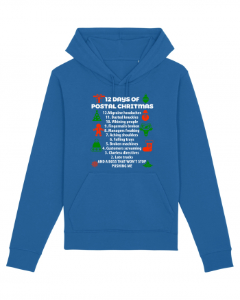 POSTAL CHRISTMAS Royal Blue