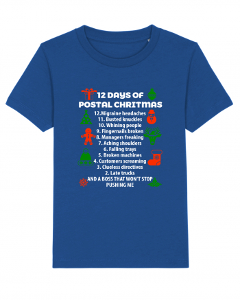 POSTAL CHRISTMAS Majorelle Blue