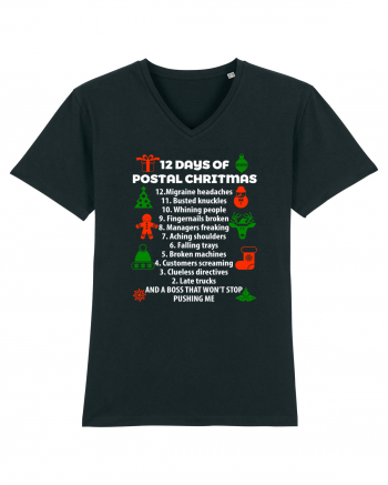 POSTAL CHRISTMAS Black