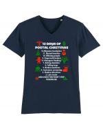 POSTAL CHRISTMAS Tricou mânecă scurtă guler V Bărbat Presenter