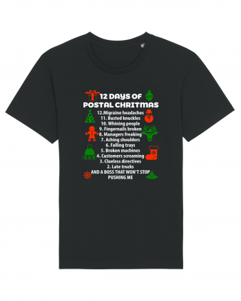 POSTAL CHRISTMAS Black