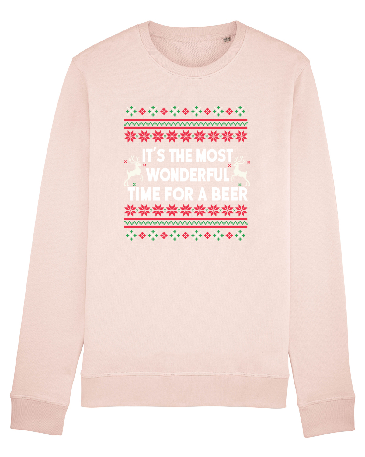 Bluză mânecă lungă Unisex Rise Candy Pink