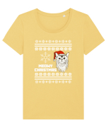 CHRISTMAS Tricou mânecă scurtă guler larg fitted Damă Expresser
