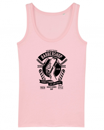 Badass Barbershop Black Cotton Pink