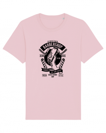 Badass Barbershop Black Cotton Pink