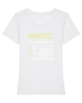 ARHITECT - tarif pe ora White