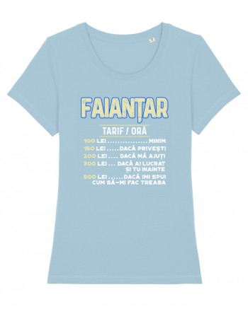 Faiantar Sky Blue