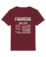 Faiantar Tricou mânecă scurtă  Copii Mini Creator