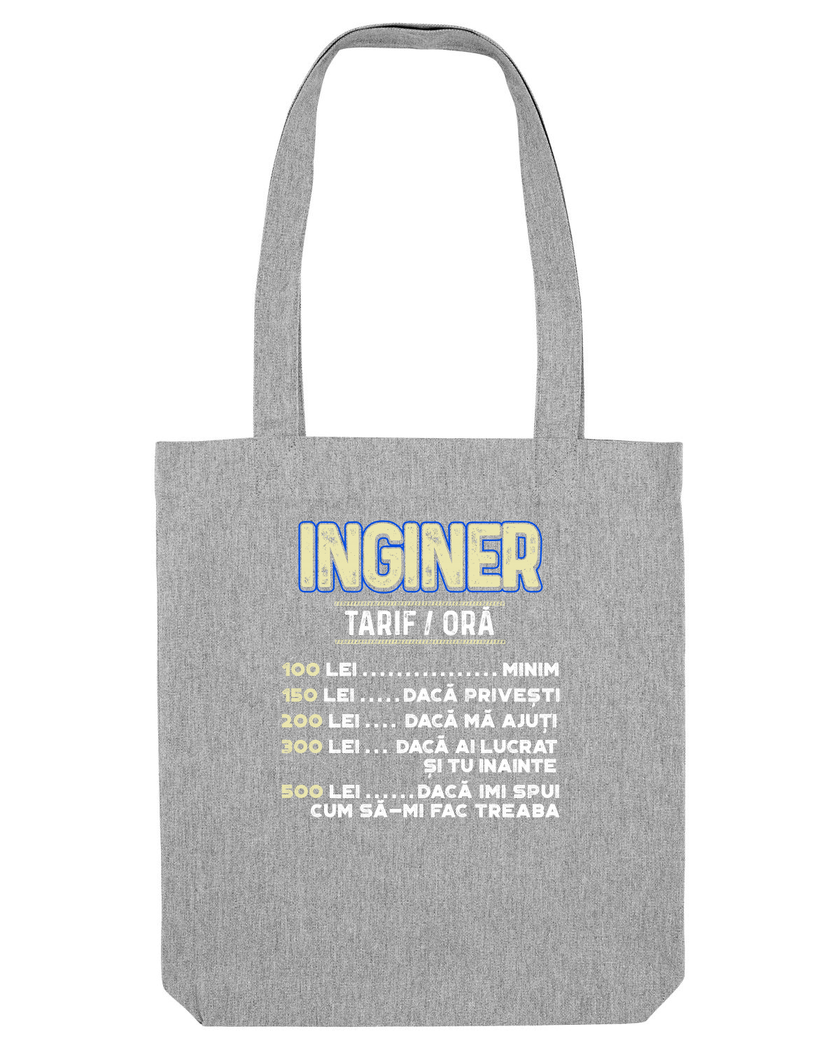Sacoșă textilă Heather Grey
