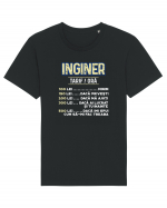 Inginer Tricou mânecă scurtă Unisex Rocker