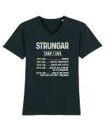Strungar Tricou mânecă scurtă guler V Bărbat Presenter