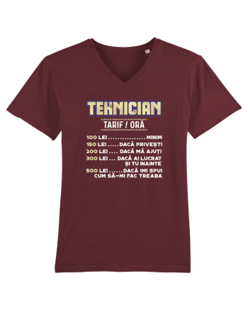 Tehnician Burgundy