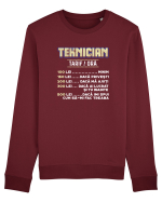 Tehnician Bluză mânecă lungă Unisex Rise