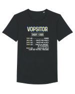 Vopsitor Tricou mânecă scurtă guler larg Bărbat Skater