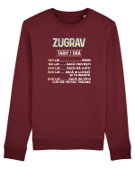 Zugrav Bluză mânecă lungă Unisex Rise