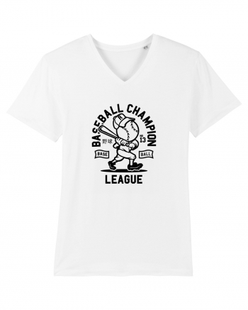 Baseball Champion Black White