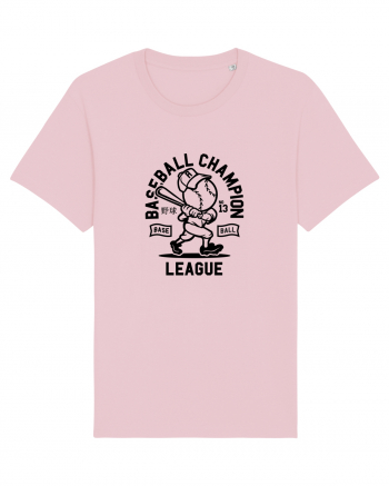 Baseball Champion Black Cotton Pink