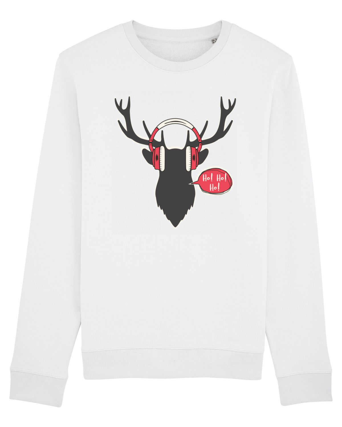 Bluză mânecă lungă Unisex Rise White