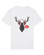 Renul Ho Ho Ho! Tricou mânecă scurtă Unisex Rocker