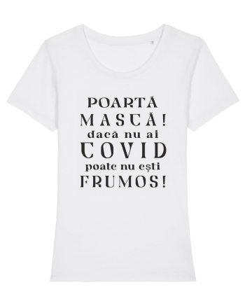Poartă Mască ! White
