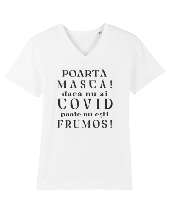 Poartă Mască ! White