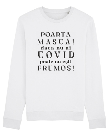 Poartă Mască ! White