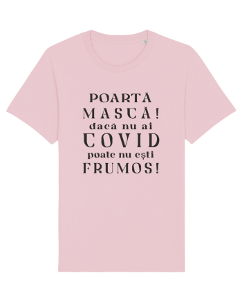 Poartă Mască ! Cotton Pink