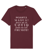 Poartă Mască! Tricou mânecă scurtă Unisex Rocker