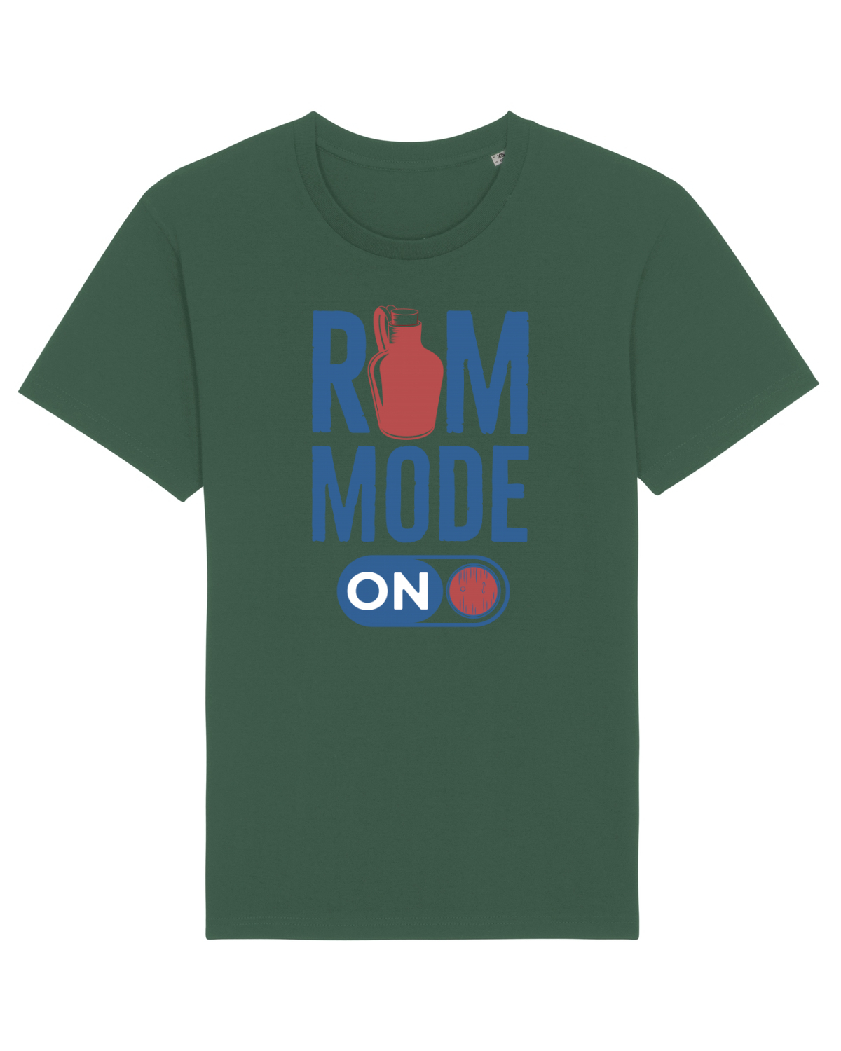 Tricou mânecă scurtă Unisex Rocker Bottle Green