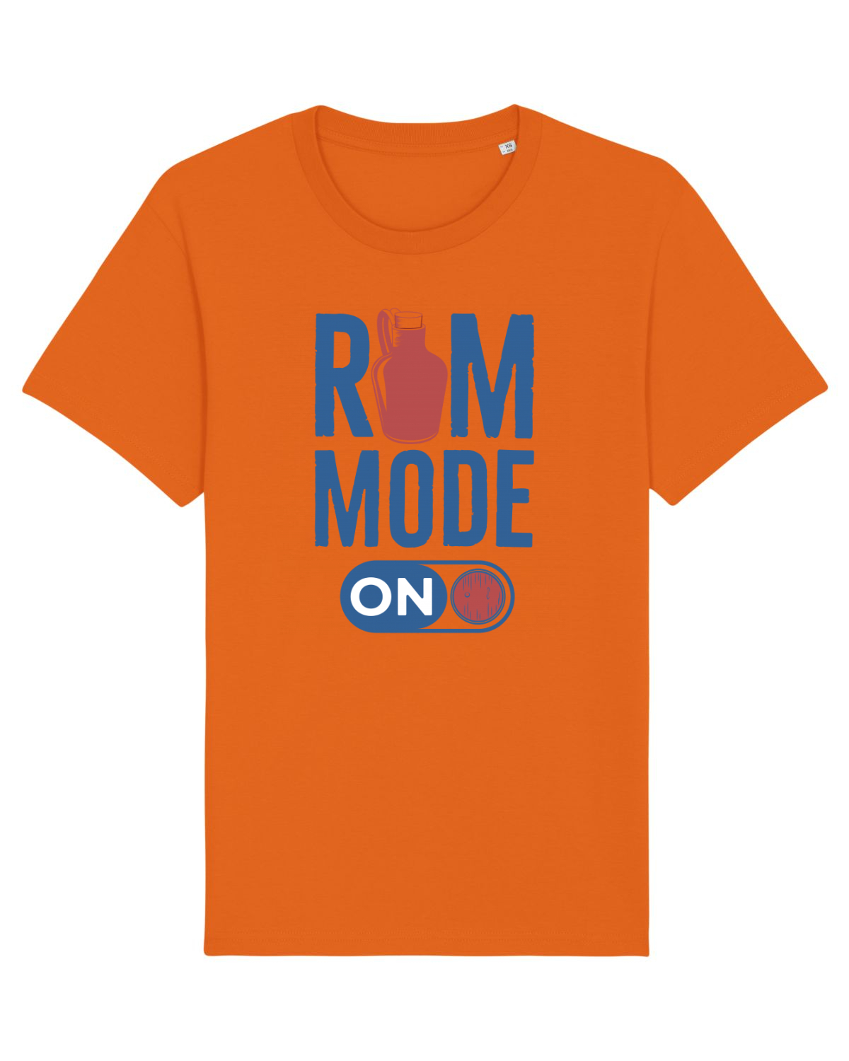 Tricou mânecă scurtă Unisex Rocker Bright Orange