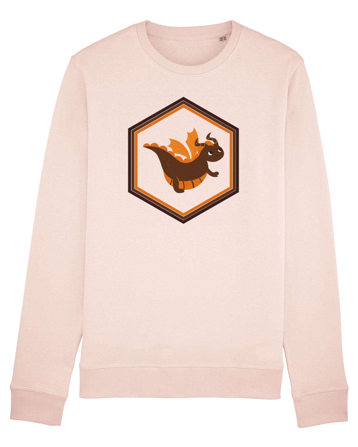 Bluză mânecă lungă Unisex Rise Candy Pink