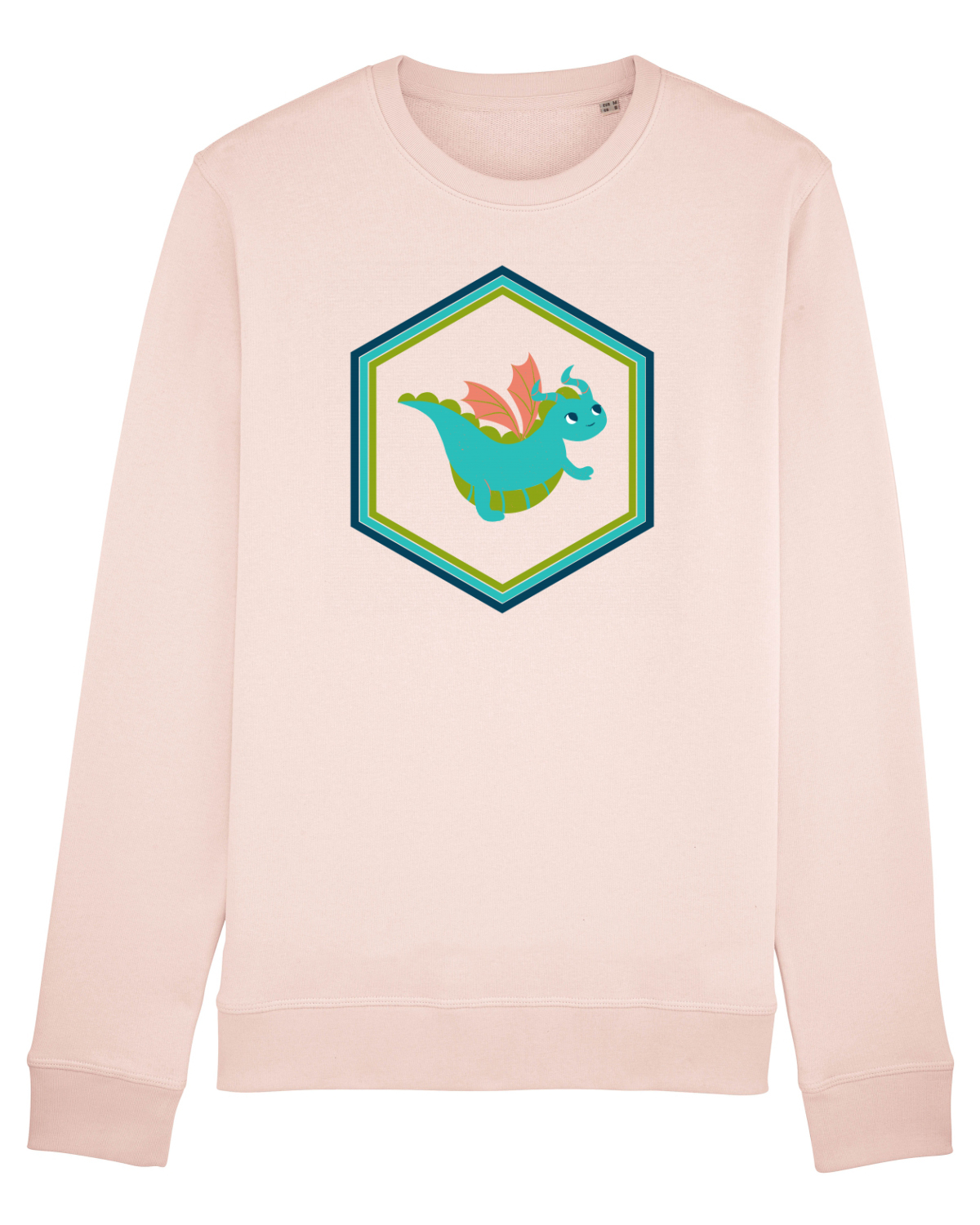 Bluză mânecă lungă Unisex Rise Candy Pink