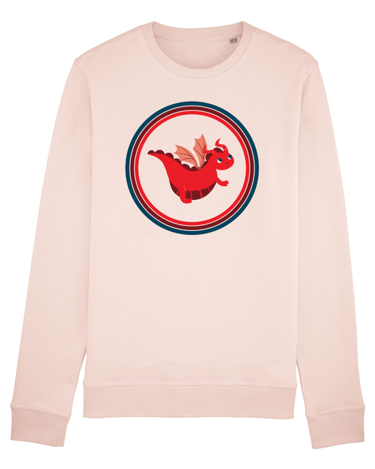 Bluză mânecă lungă Unisex Rise Candy Pink