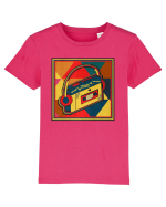 Retro Cassette Player Tricou mânecă scurtă  Copii Mini Creator