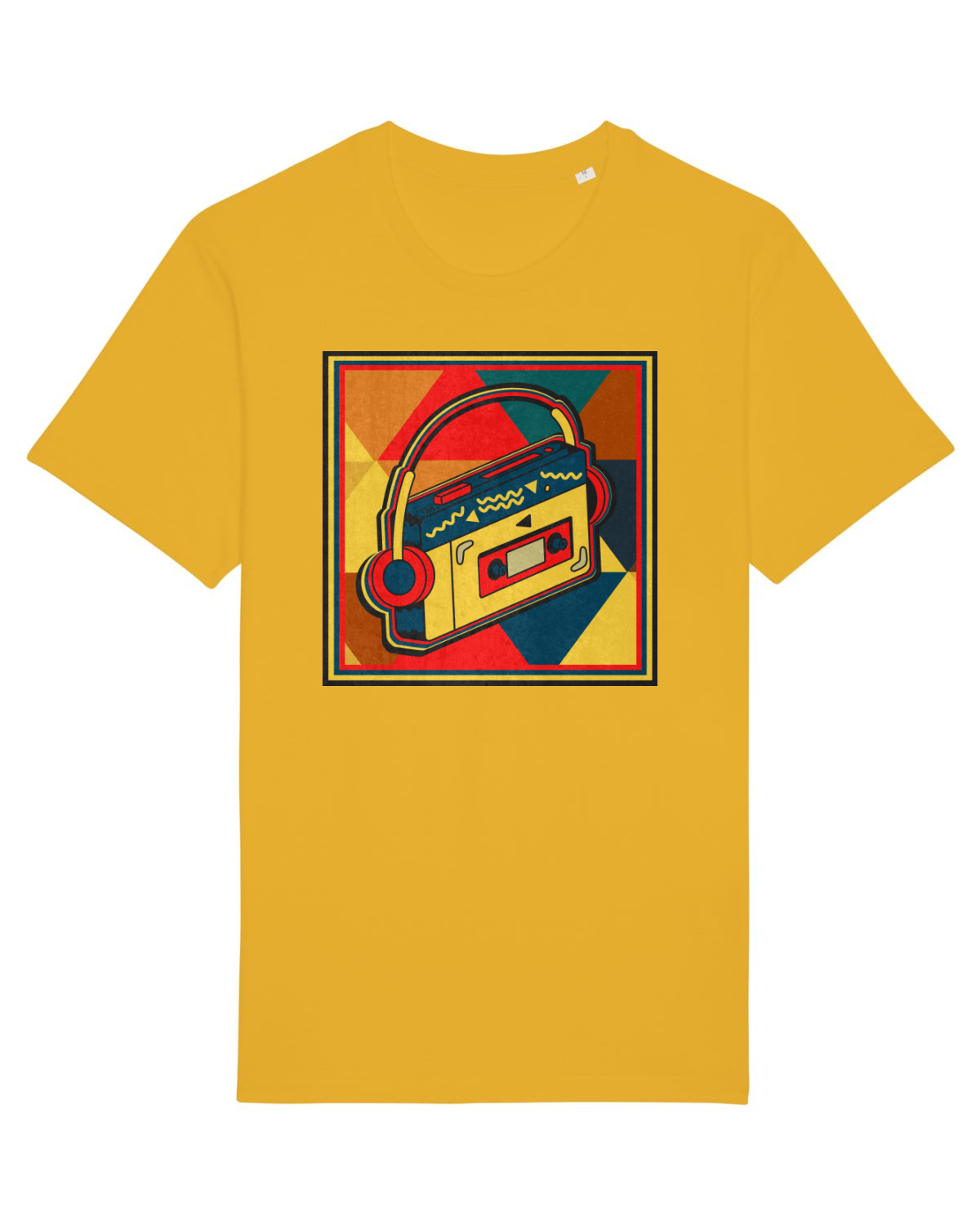Tricou mânecă scurtă Unisex Rocker Spectra Yellow
