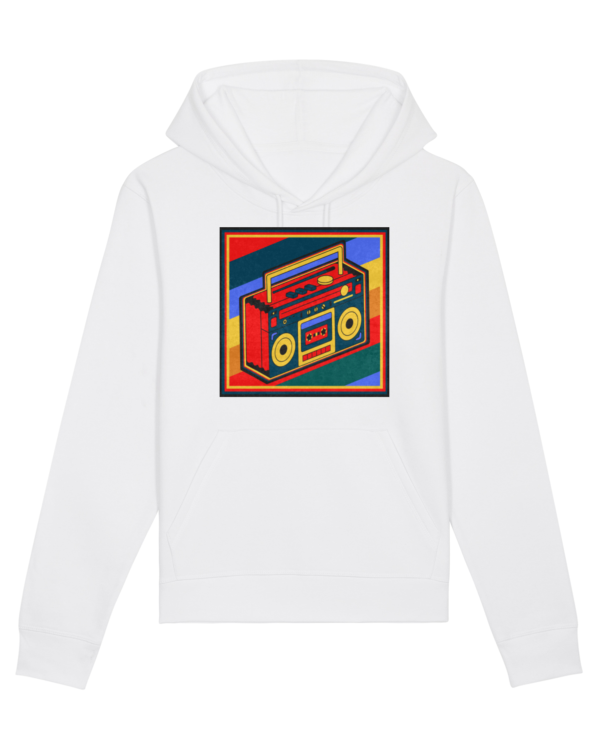 Hanorac Unisex Drummer White