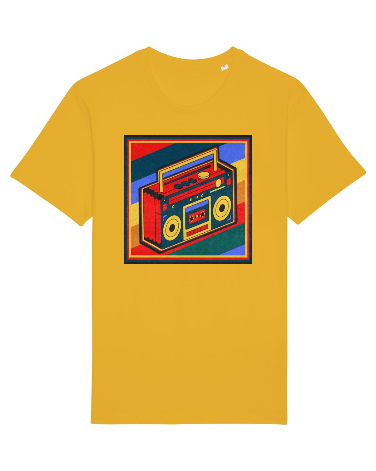 Tricou mânecă scurtă Unisex Rocker Spectra Yellow